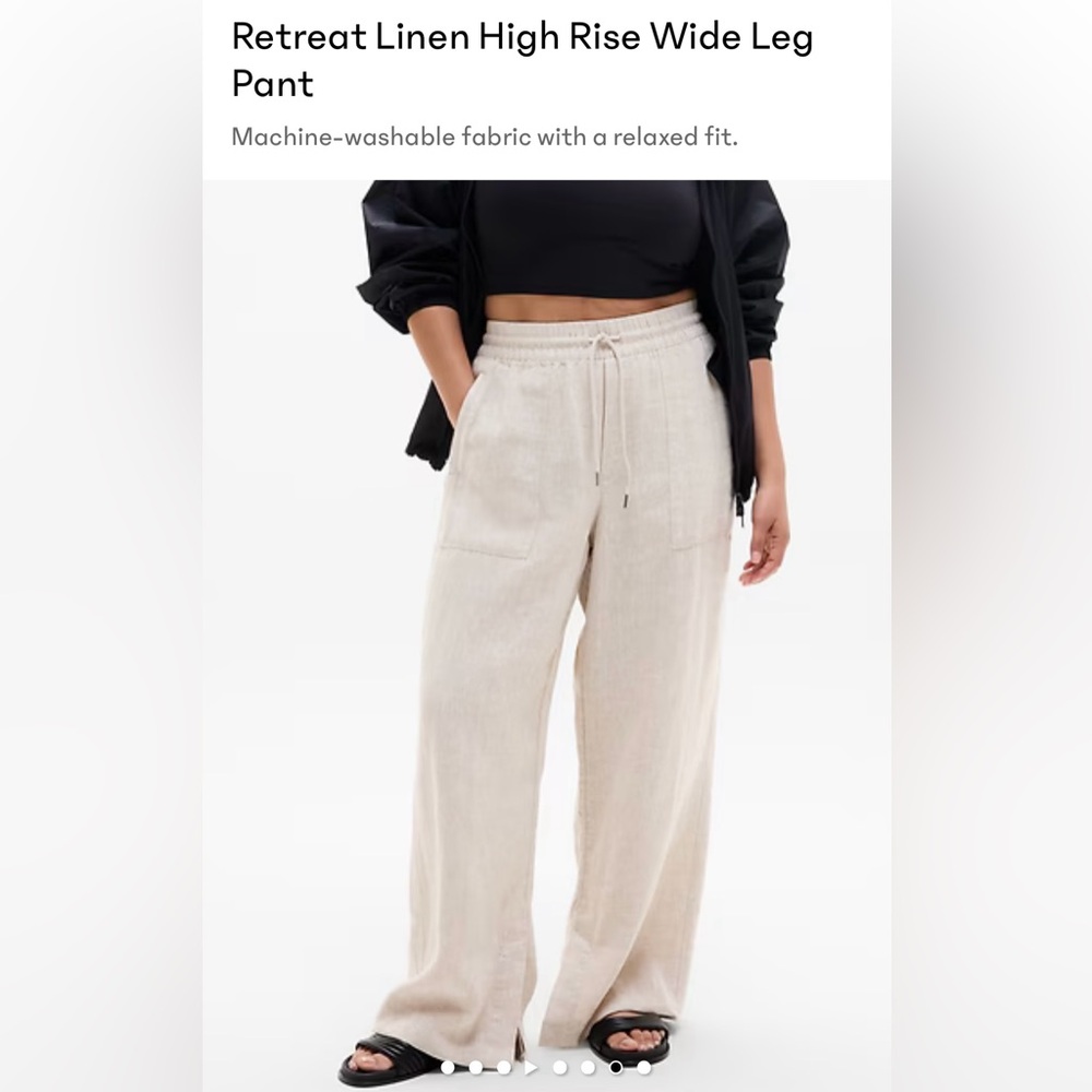 Athleta Linen Pants